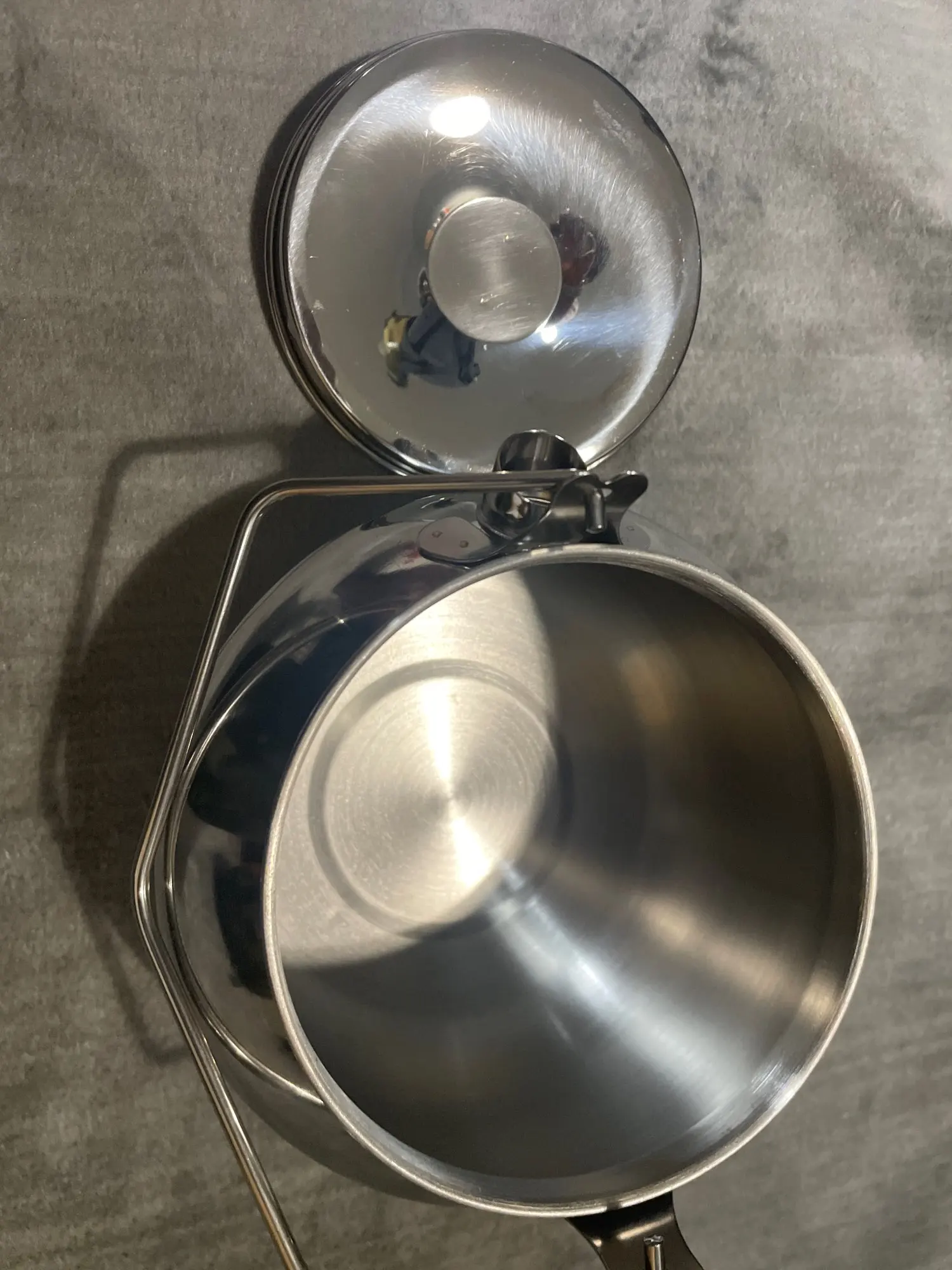 FireMaple Antarcti bouilloire inox 1,2 L feu de camp