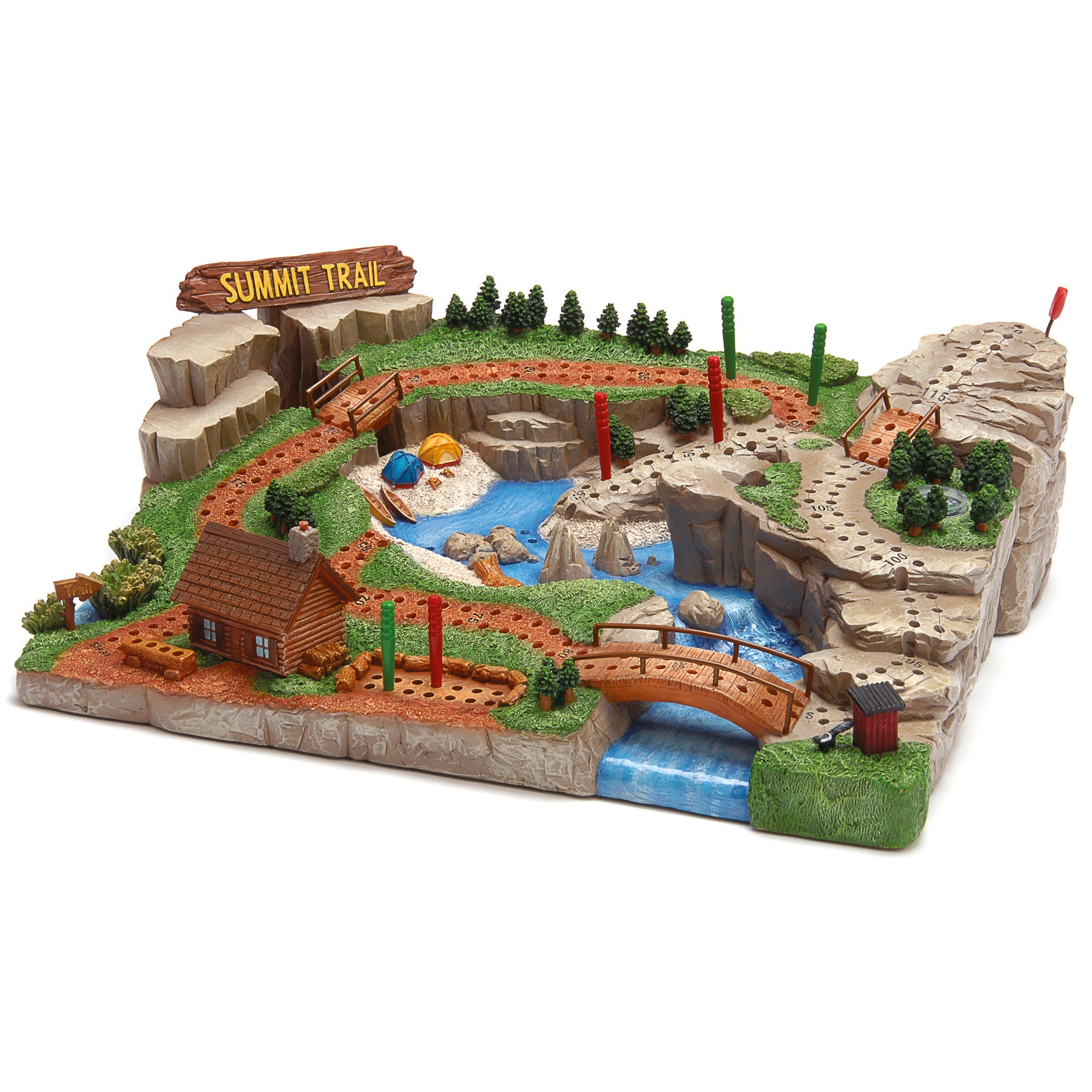 GSI Outdoor Games Summit Trail Jeu Cribbage Résine