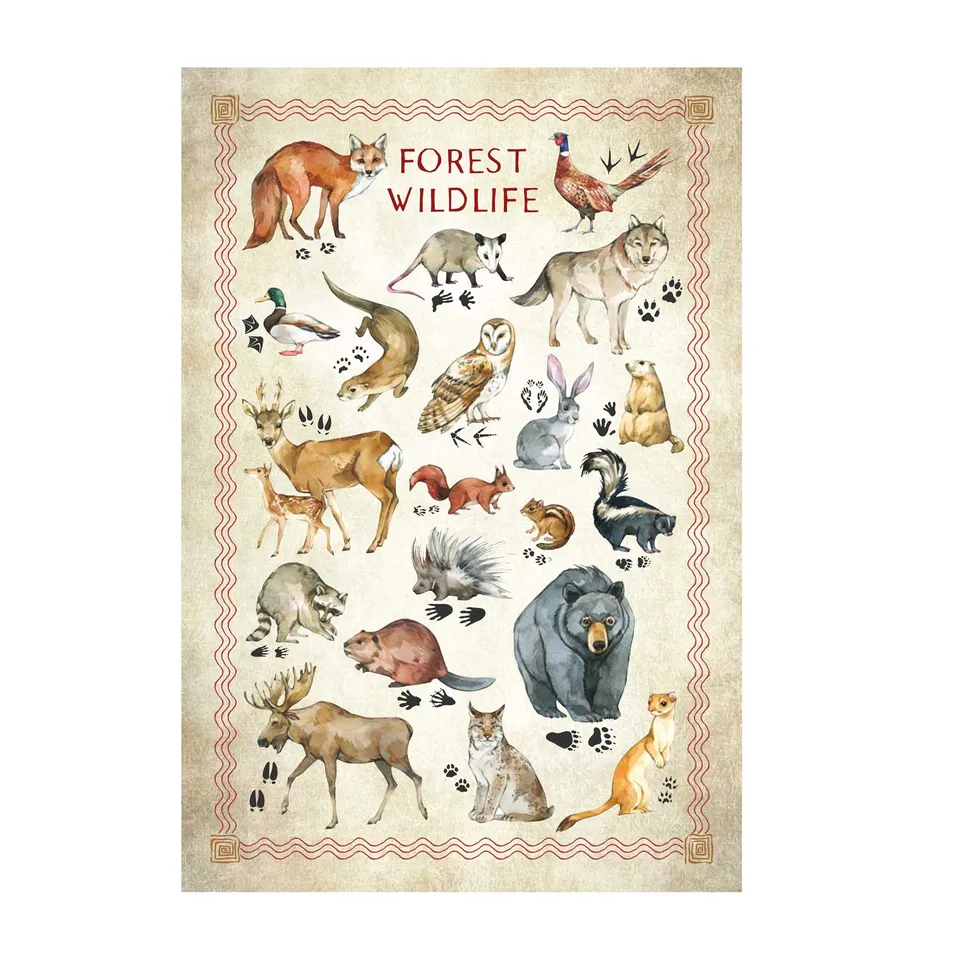 GSI Outdoor Games Forest Wildlife Mini Puzzle 150 pièces