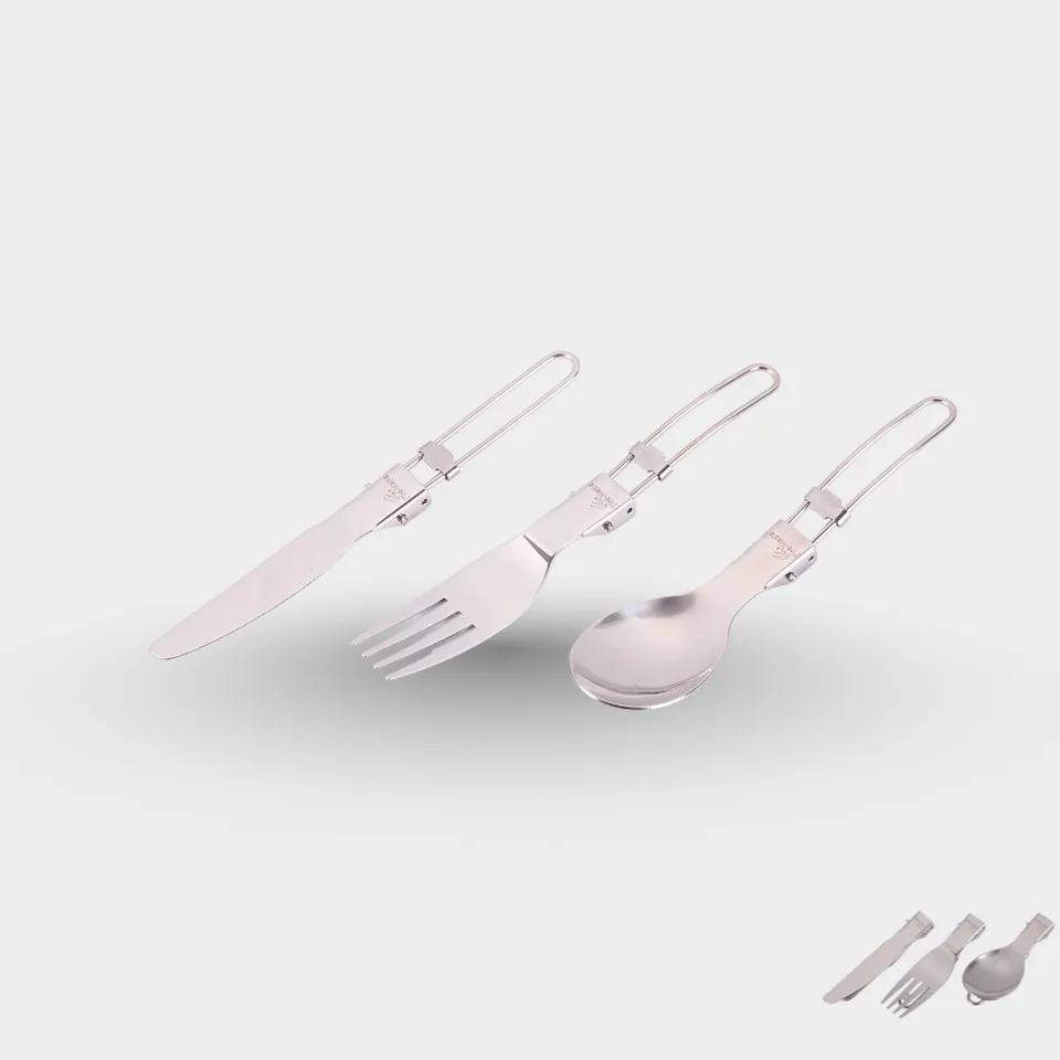 FireMaple FMT-803 Set couverts pliants inox camping