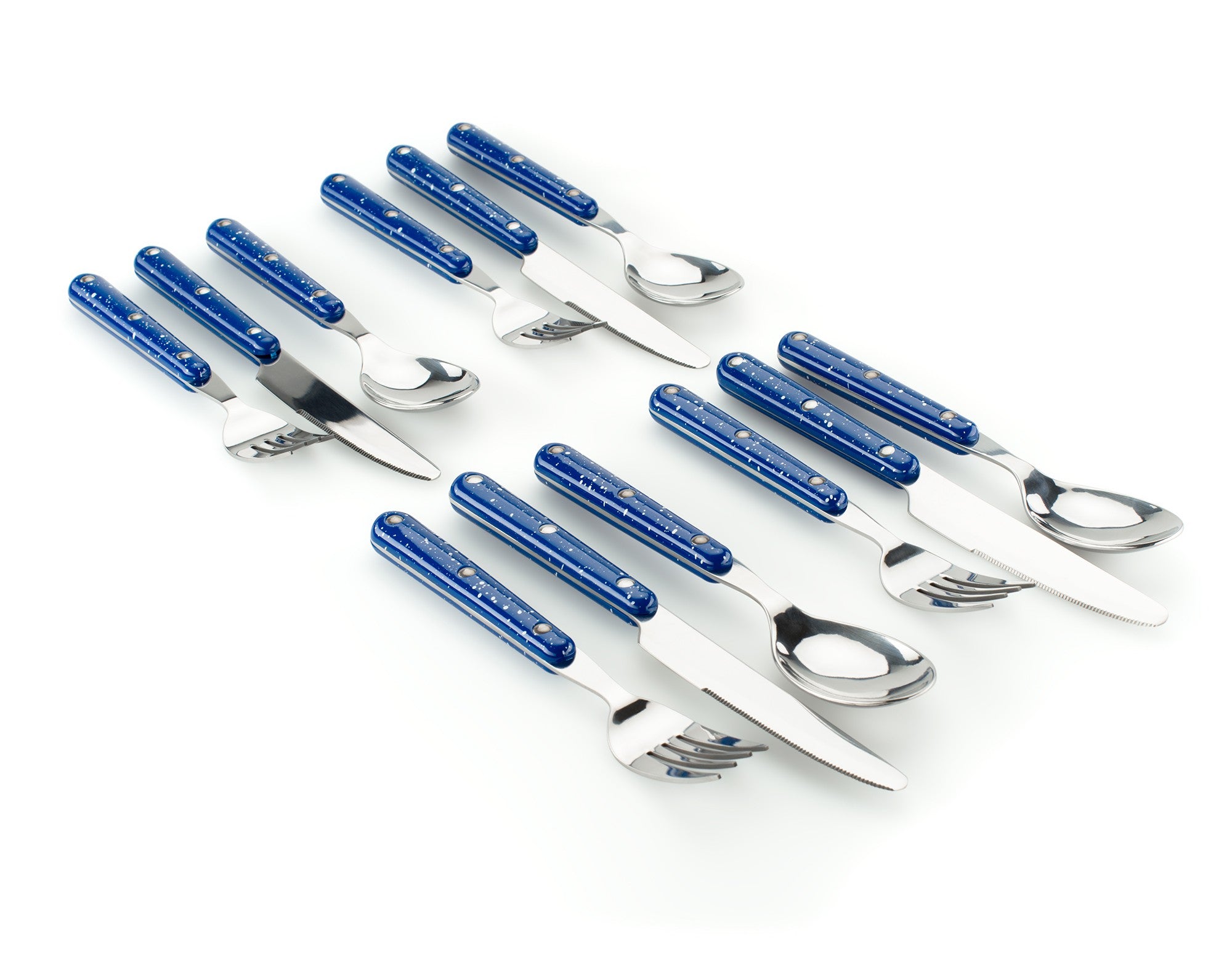 GSI Pioneer set couverts 12 pièces noir