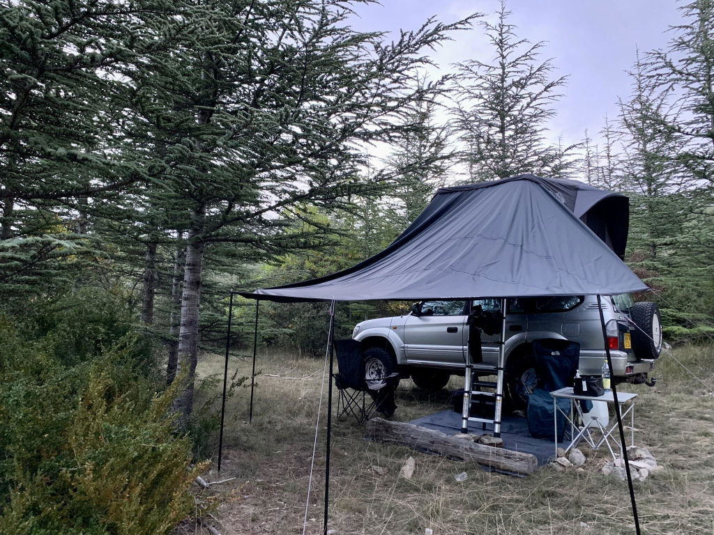 iKamper Auvent tente de toit Skycamp 3.0 pare-soleil