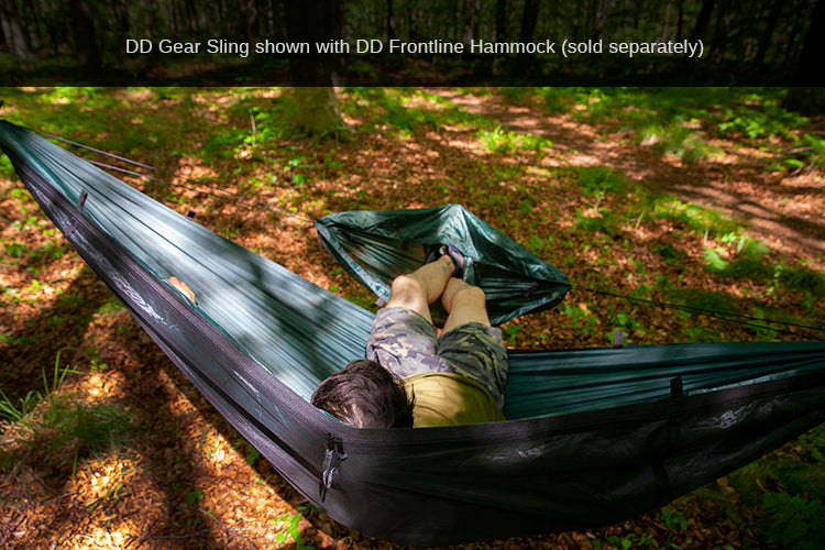 DD Gear Sling Filet Rangement Hamac Vert Olive