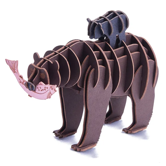 GSI Outdoor Games puzzle 3D ours pêcheurs