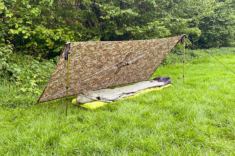 Dd Hammocks Poncho Tarp MC cape pluie camouflage