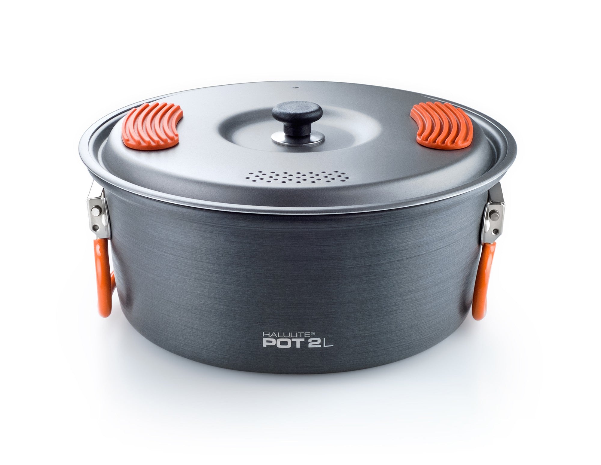 GSI Halulite casserole alu 2 L anodisée + couvercle
