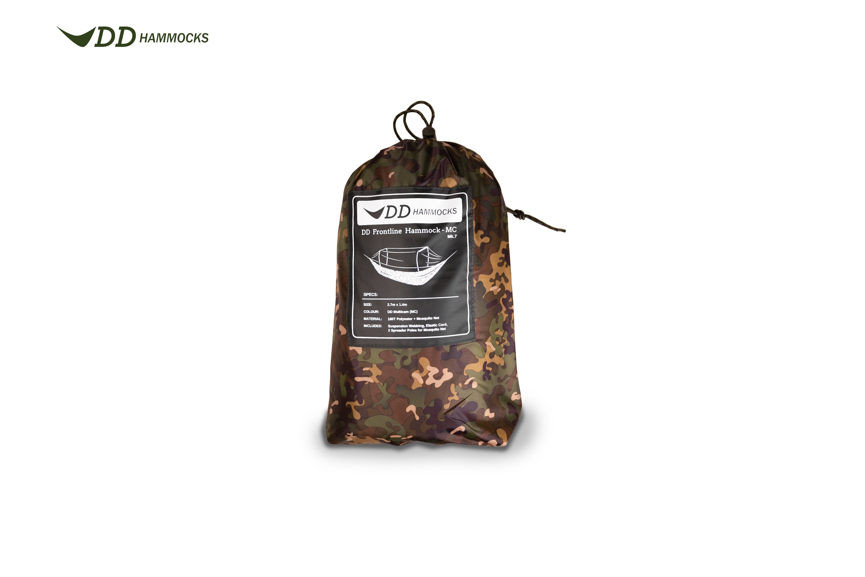 DD Hammocks Frontline MC hamac camouflage moustiquaire