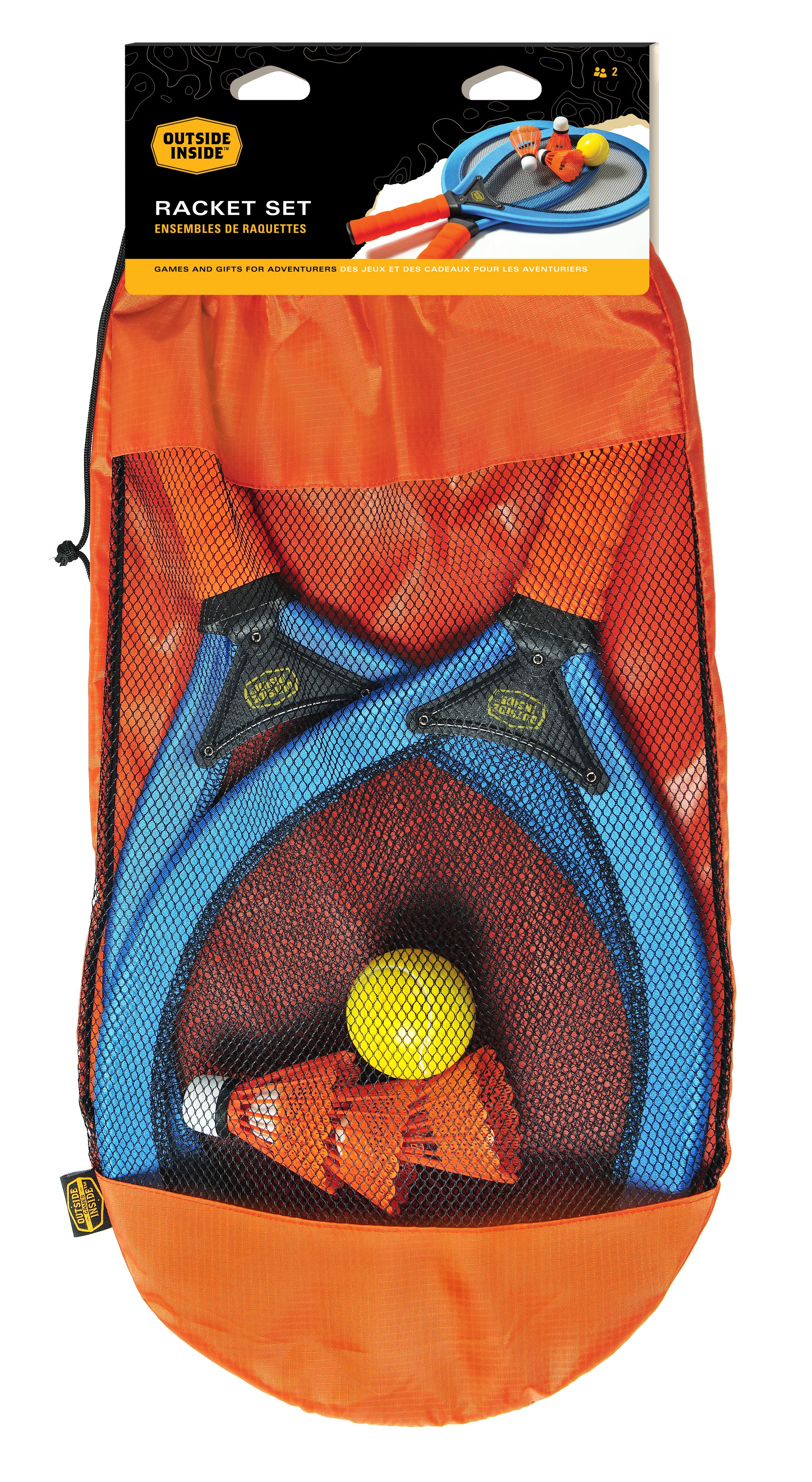 Gsi Outdoor Games Freestyle Set Raquettes Badminton 7 pcs