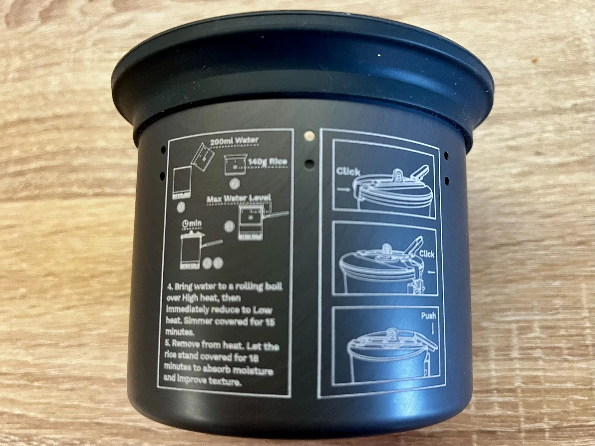 FireMaple Petrel G3 insert cuiseur riz alu 300 ml
