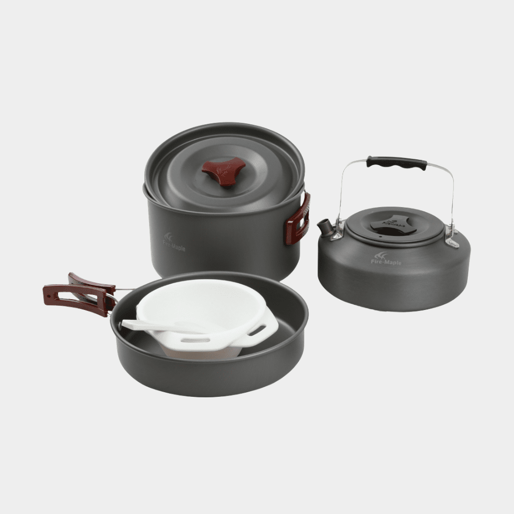 FireMaple FMC-204 kit popote alu 3 pièces bouilloire
