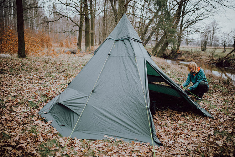 DD Tipi tente tipi 4 places avec mât XL