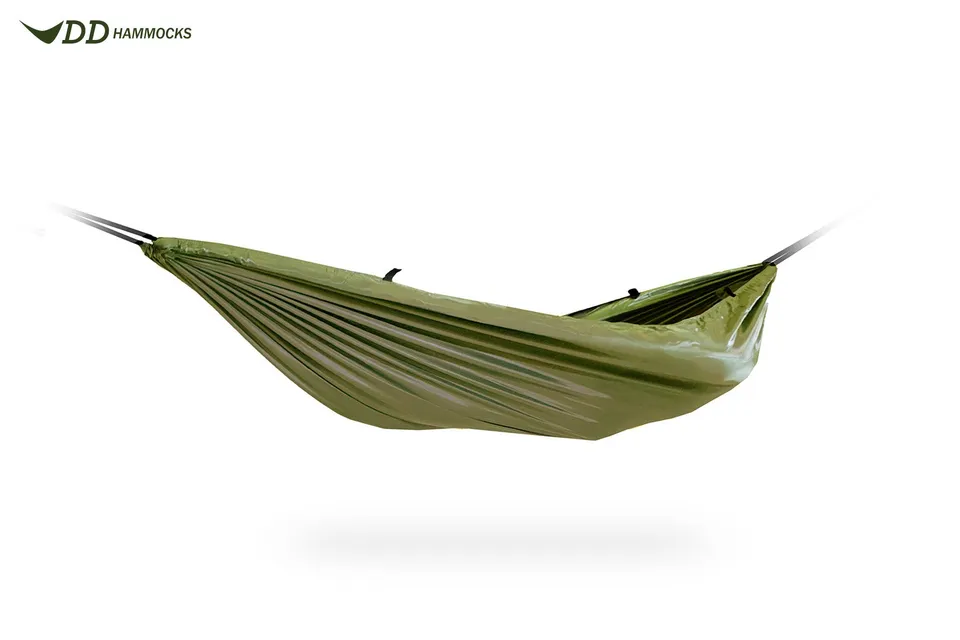 DD Recycled Hamac camping Olive Drab double couche recyclé