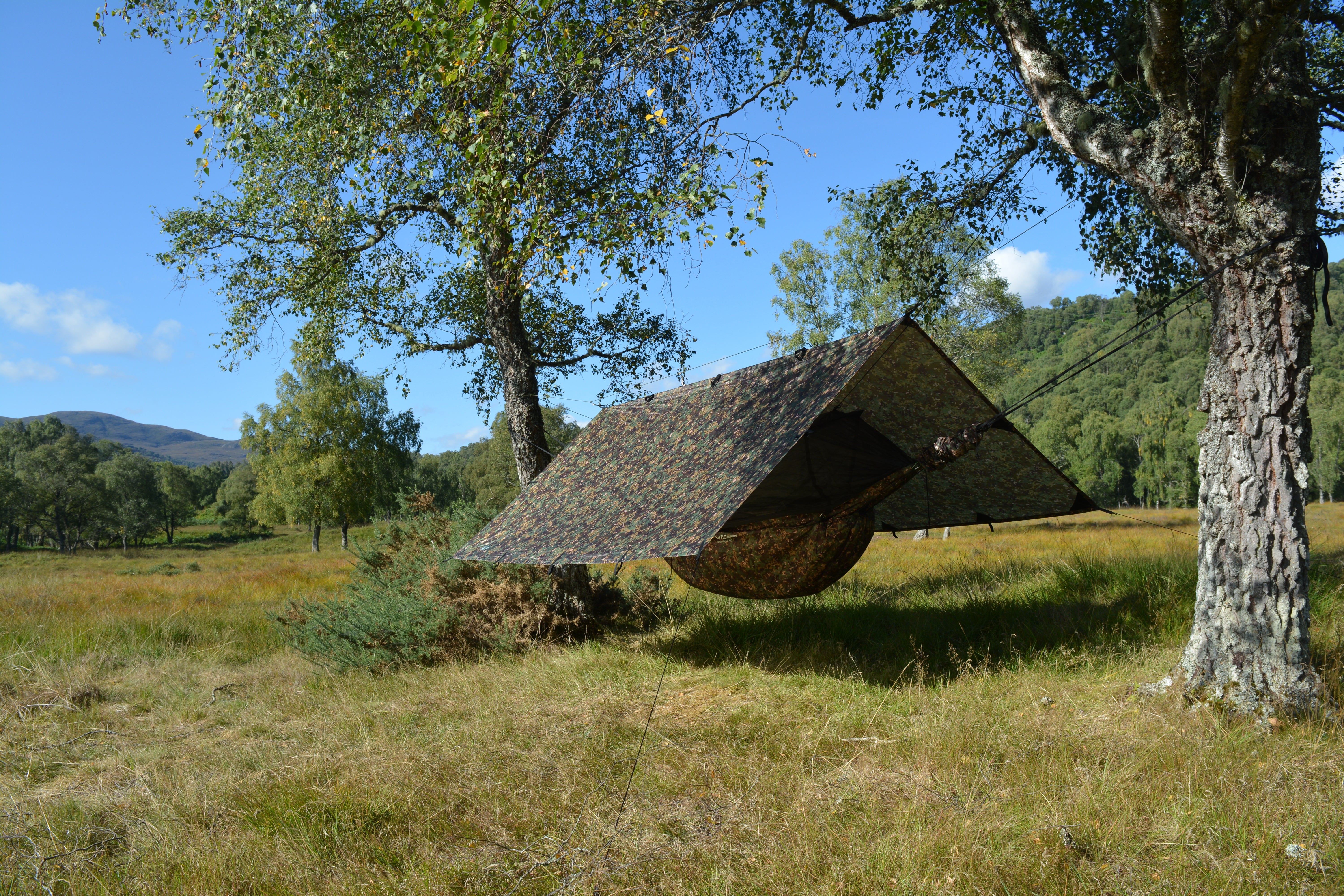 DD Hammocks Tarp 3x3 Bache Multicam Etanche