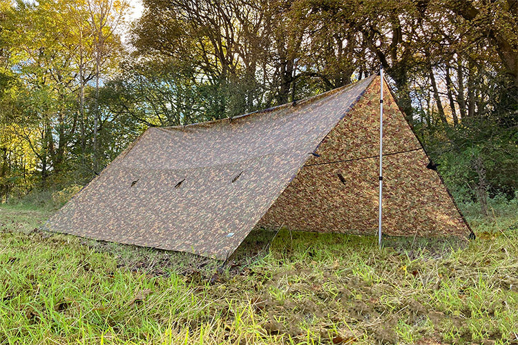 DD Tarp 5x5 bâche groupe multicam 25 points