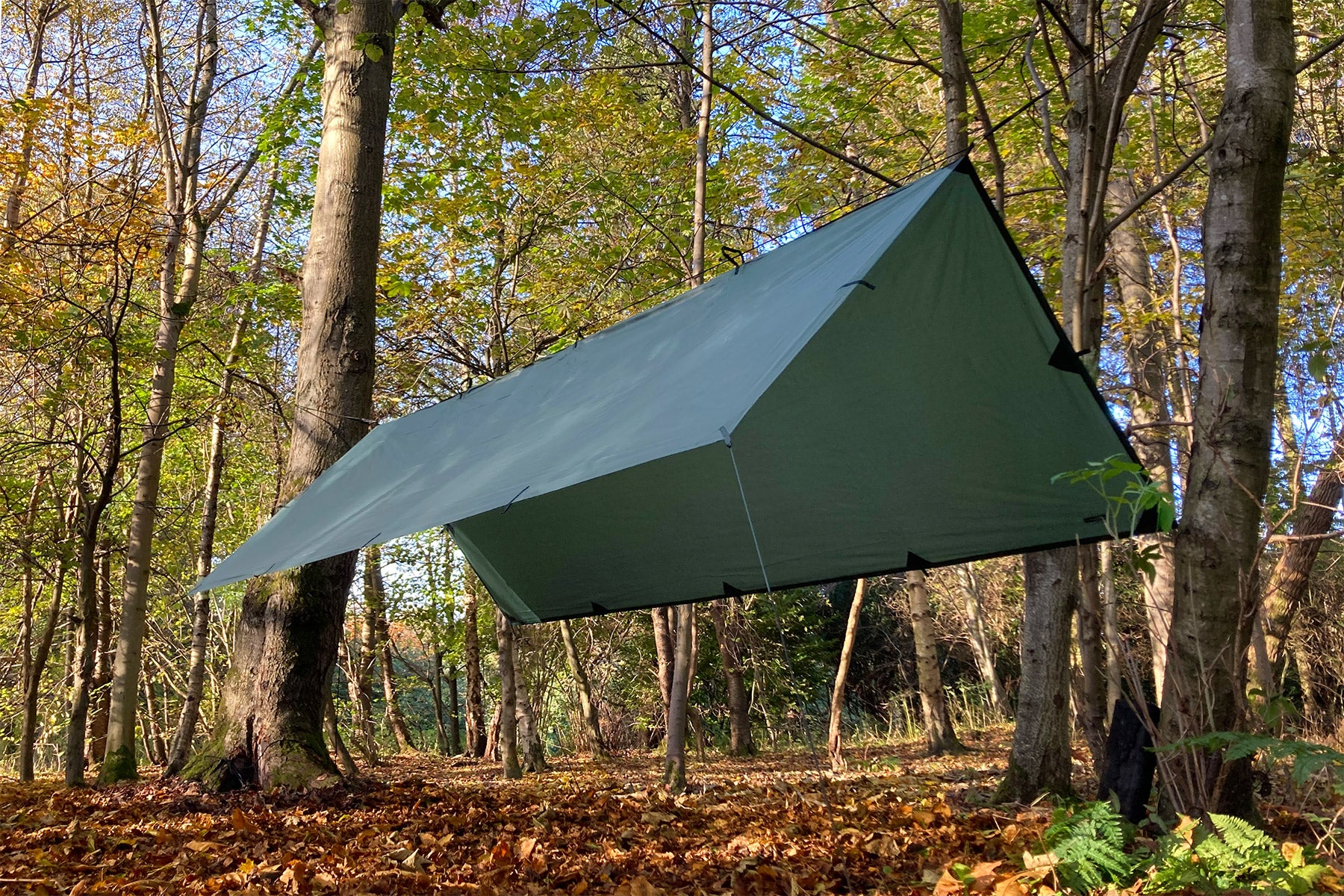DD Hammocks Tarp XL bâche 4,5x3 m Vert olive