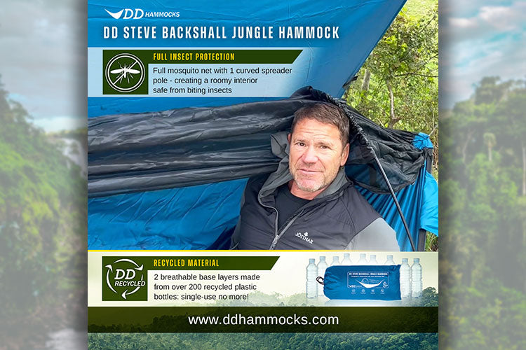 DD Hammocks Steve Backshall Hamac Jungle Anti-Moustique