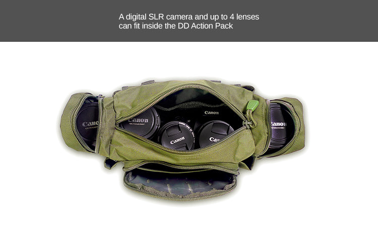 DD Action Pack Sacoche Vert Olive 600D