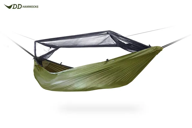 DD Frontline hamac recyclé olive drab moustiquaire