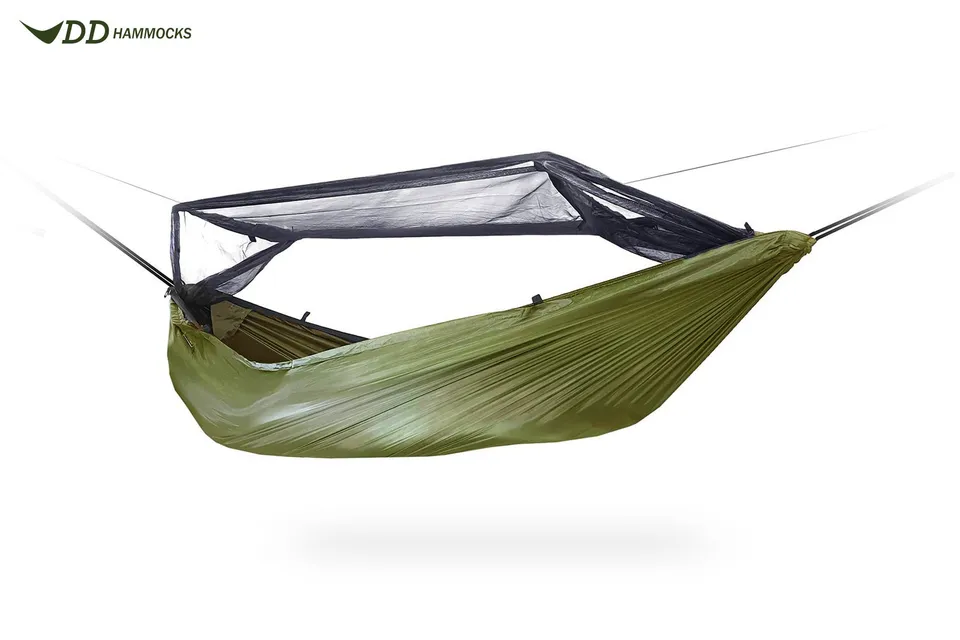 DD Frontline hamac recyclé olive drab moustiquaire
