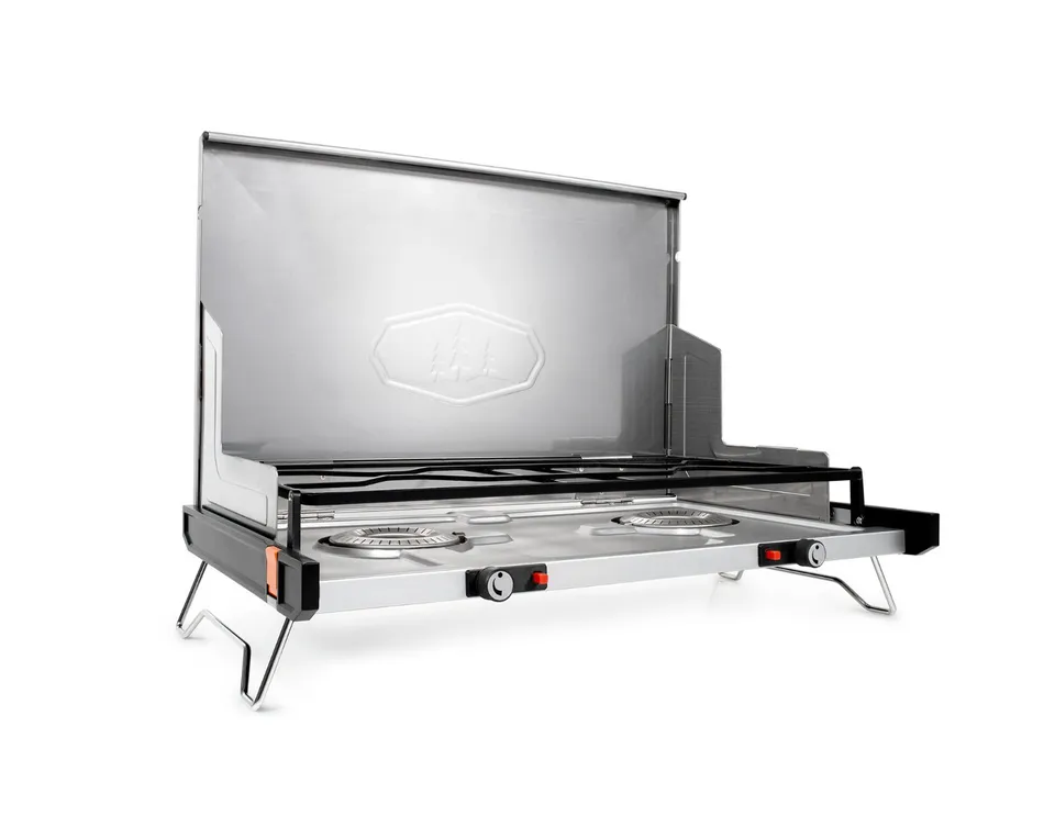 GSI Pinnacle Pro réchaud gaz 2 feux pliable