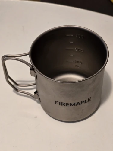 FireMaple Alti popote titane 900 ml avec couvercle