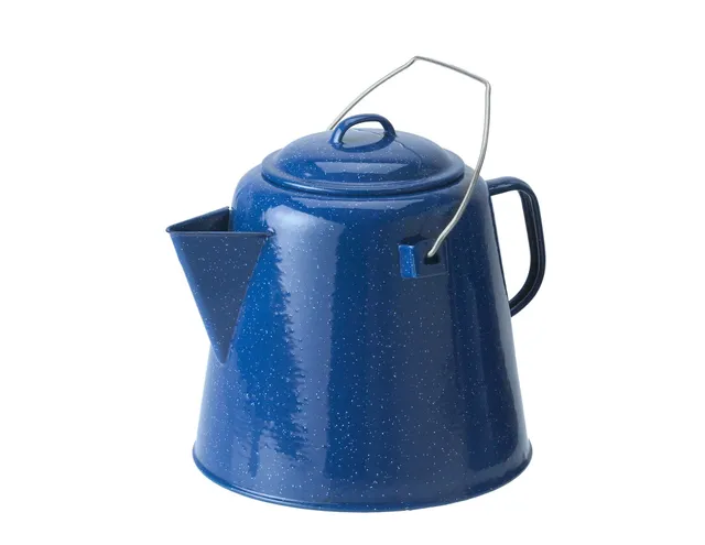 GSI Camp Coffee bouilloire émaillée bleue 20 tasses