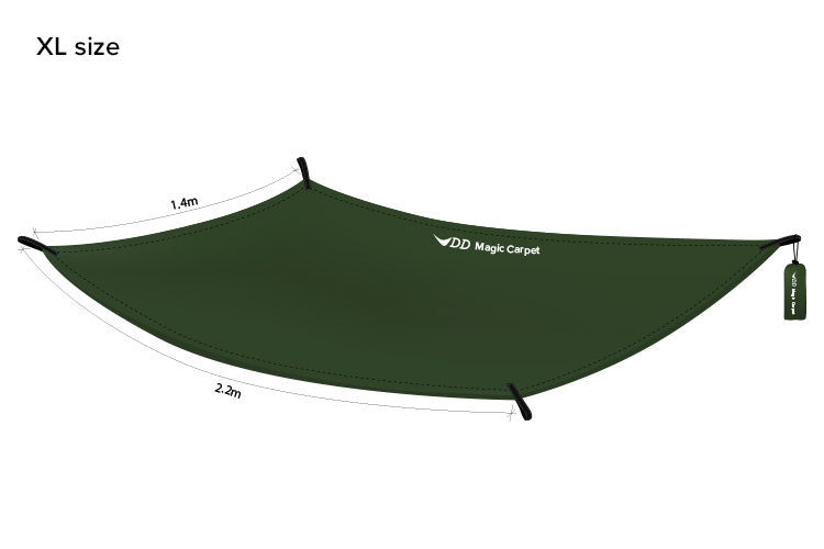 DD Hammock Insulation Magic Carpet Tapis Sol 140x140