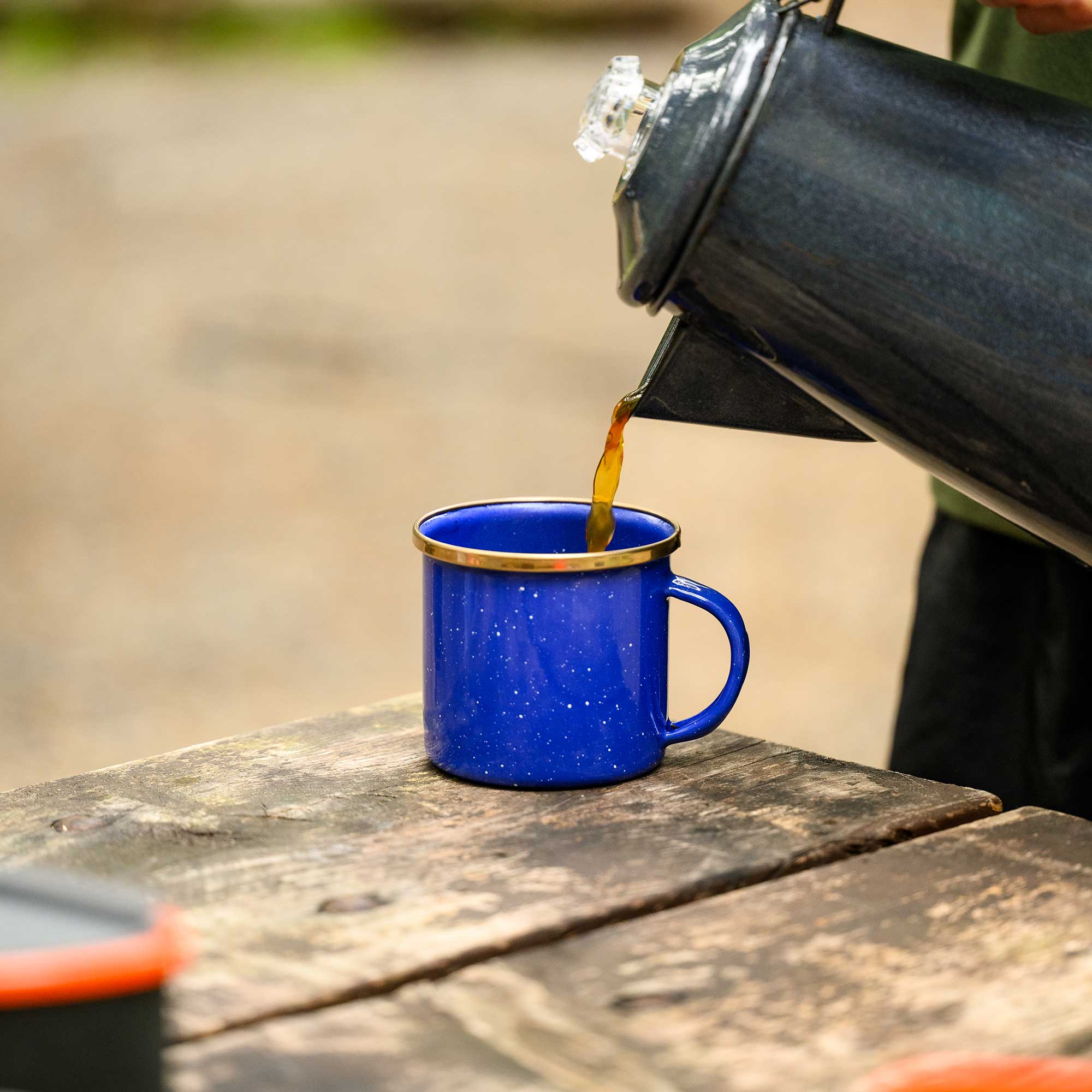 GSI Enamelware Mesa tasse email grise 12 oz