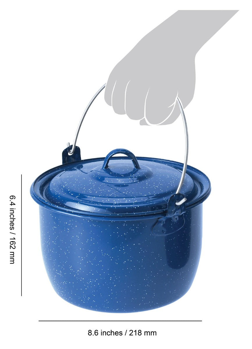 GSI Enamelware Convex Kettle Bouilloire Émaillée 2,8 L
