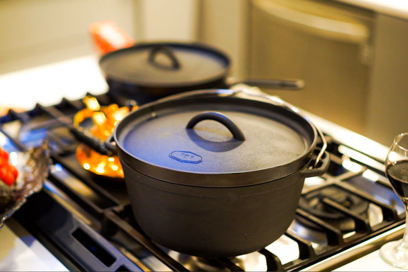 GSI Guidecast Dutch Oven cocotte fonte légère 5 QT
