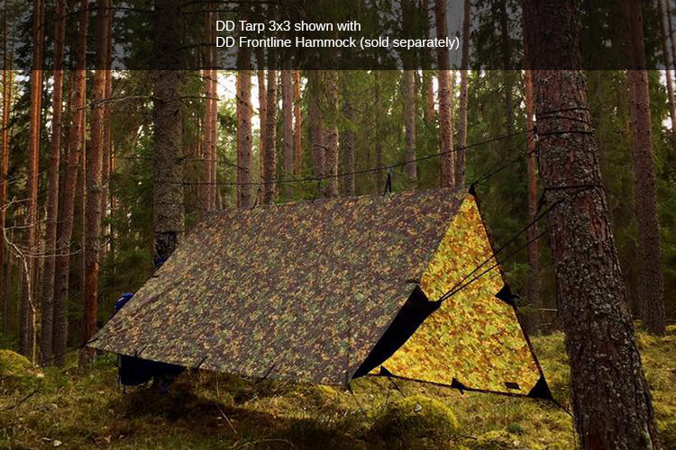 DD Hammocks Tarp 3x3 Bache Multicam Etanche