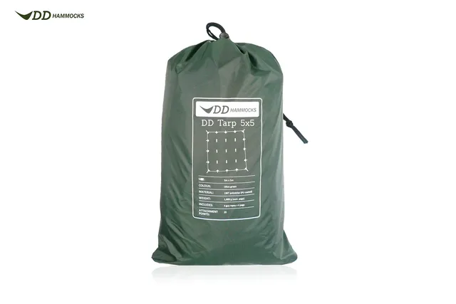 DD Tarp 5x5 bâche Olive Green