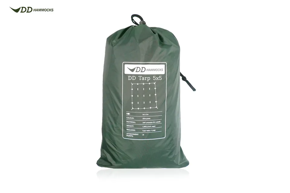 DD Tarp 5x5 bâche Olive Green