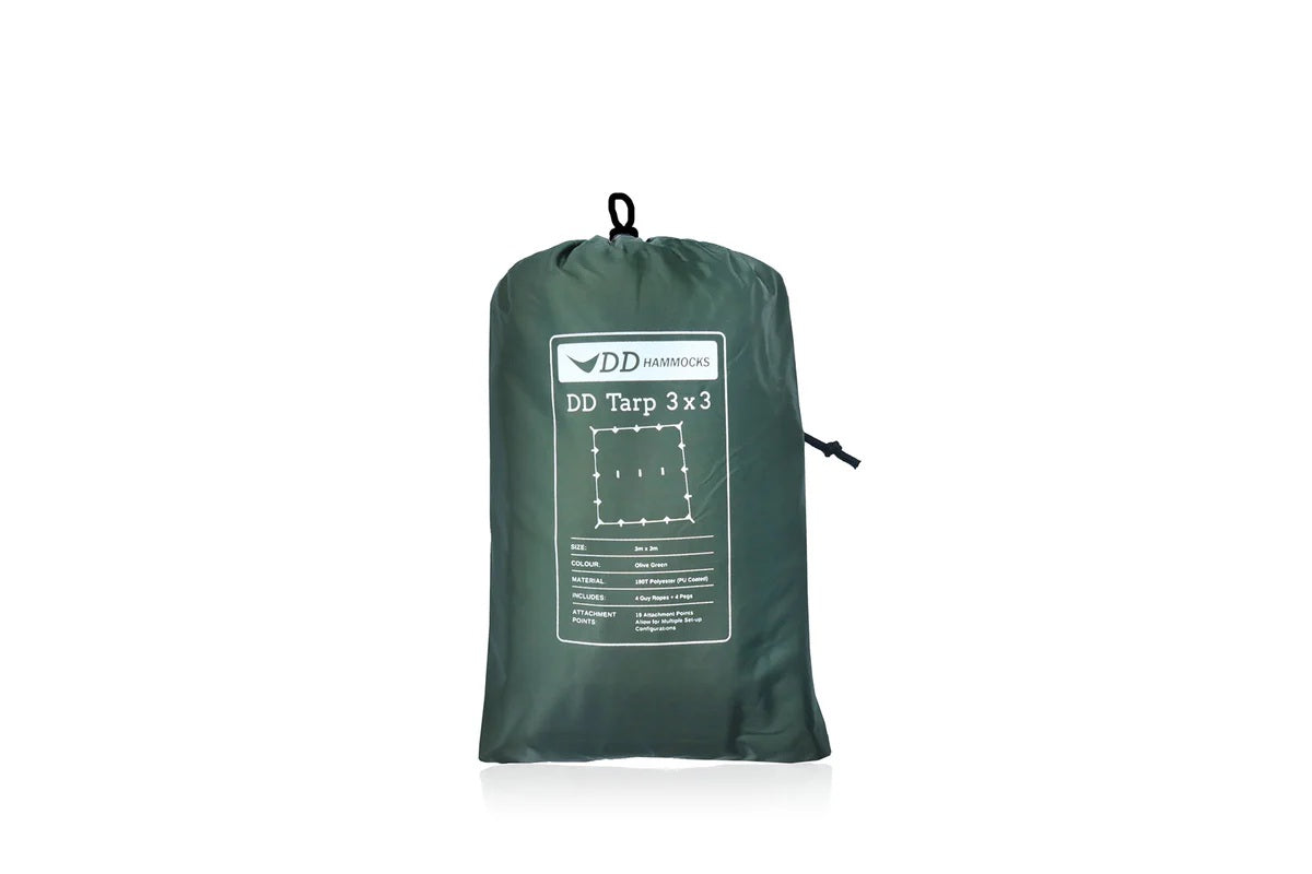 DD Hammocks Tarp 3x3 bâche hamac 3000 mm