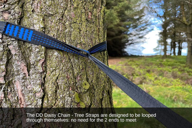 DD Daisy Chain sangles hamac 3 m x2
