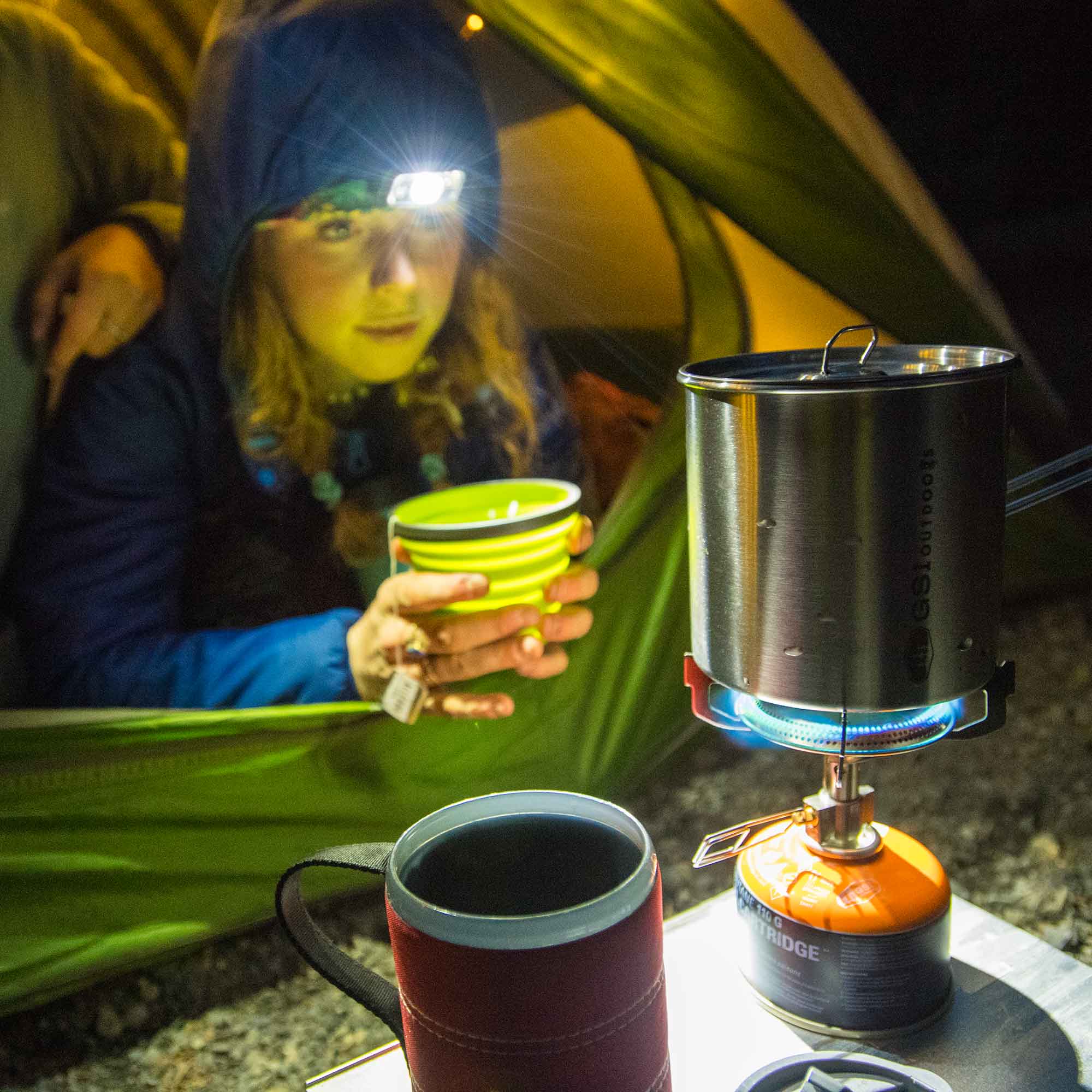 GSI Glacier Camp Stove réchaud camping gaz puissant