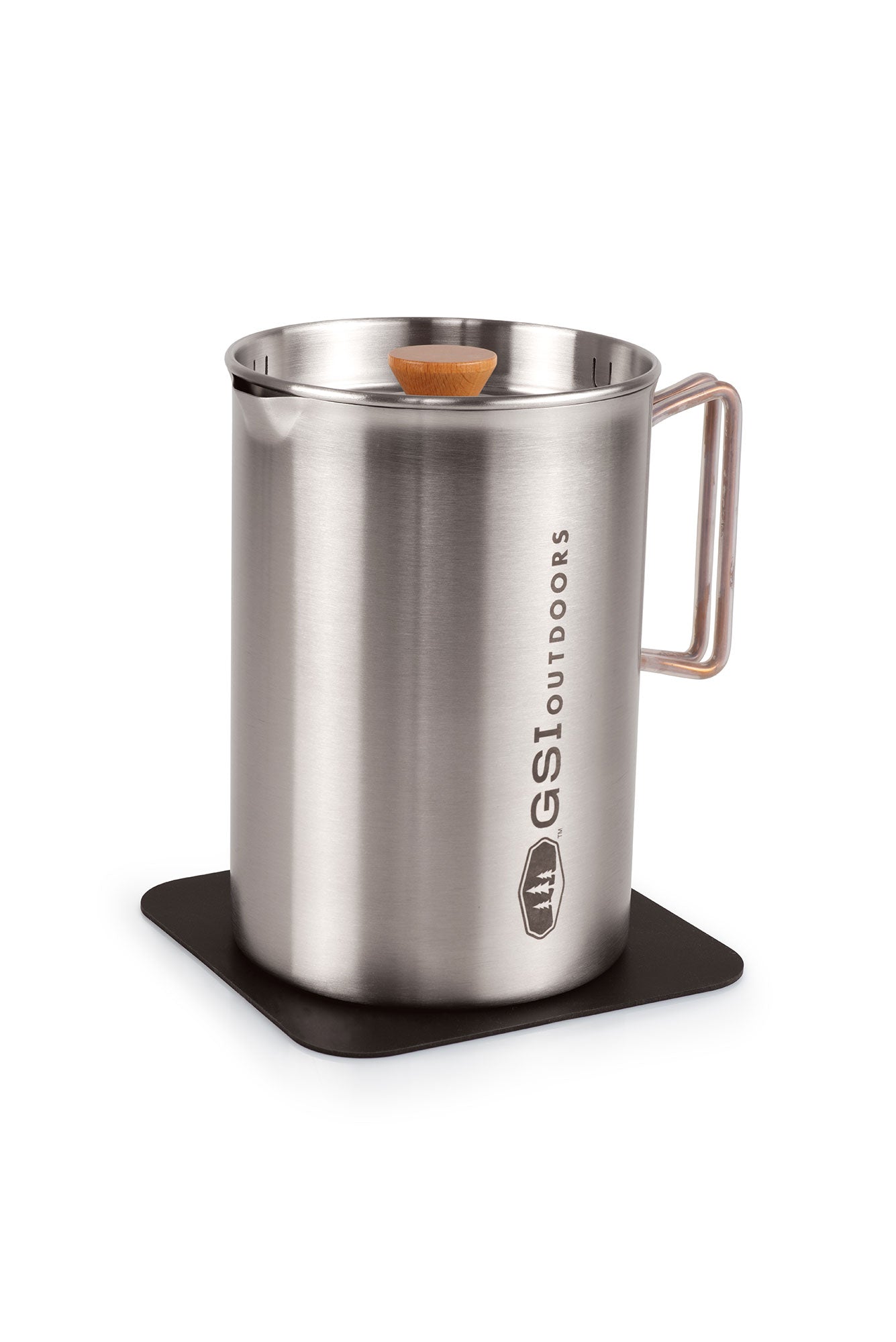 GSI Glacier Javapress cafetière piston inox 20 oz
