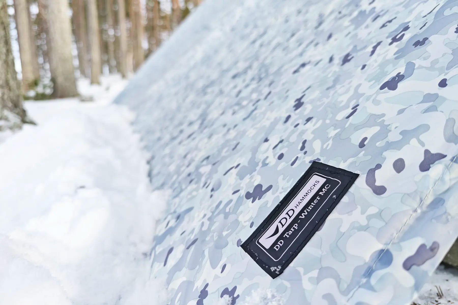 DD Tarp 4x4 Winter MC bâche hiver camouflage neige
