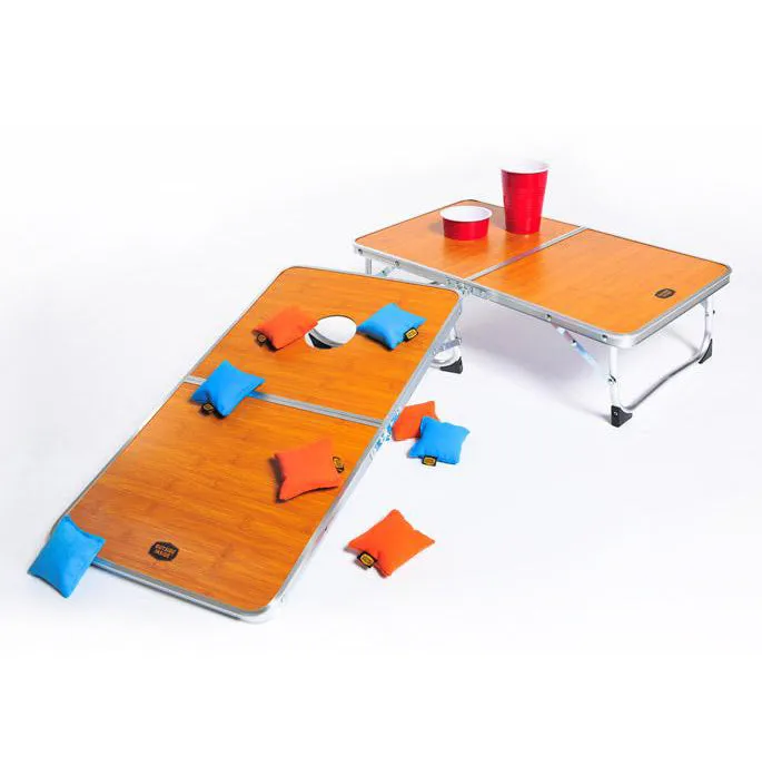 GSI Outdoor Games Cornhole Table Set jeu 2 tables