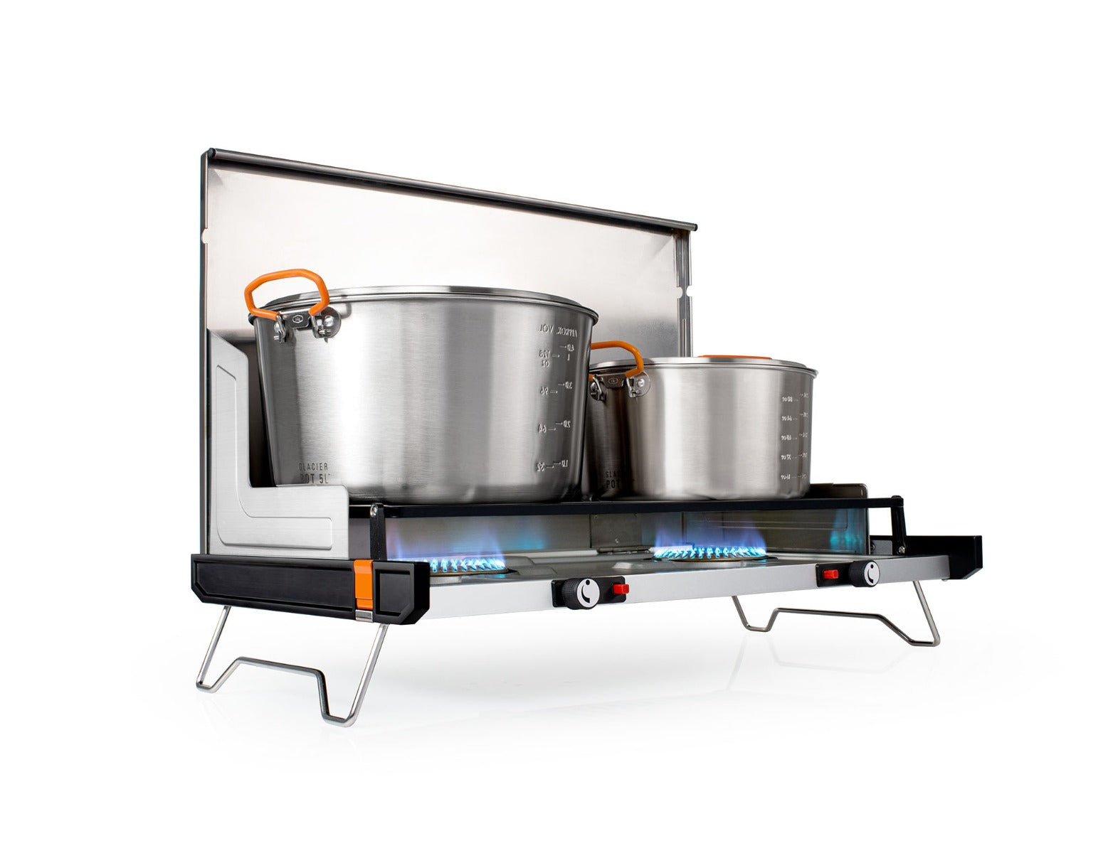 GSI Pinnacle Pro réchaud gaz 2 feux pliable