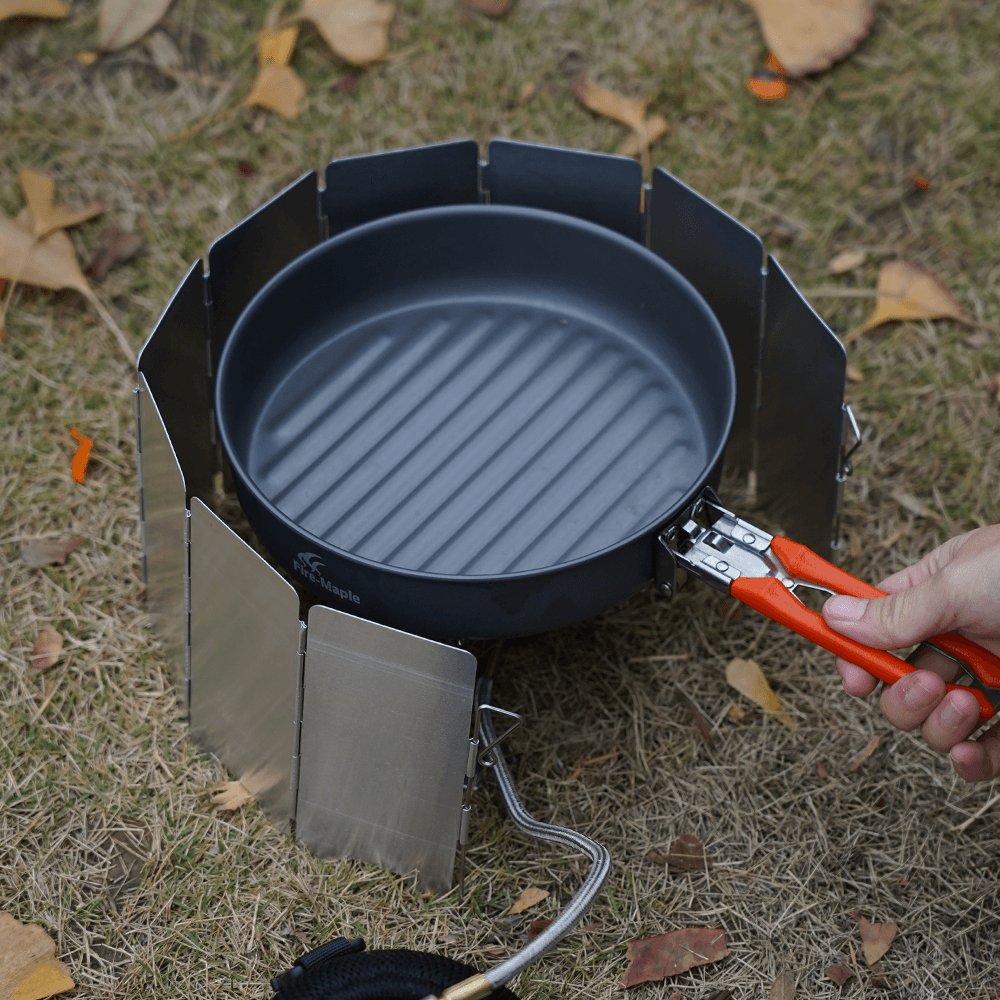 FireMaple FMW-503 pare-vent réchaud 9 panneaux alu