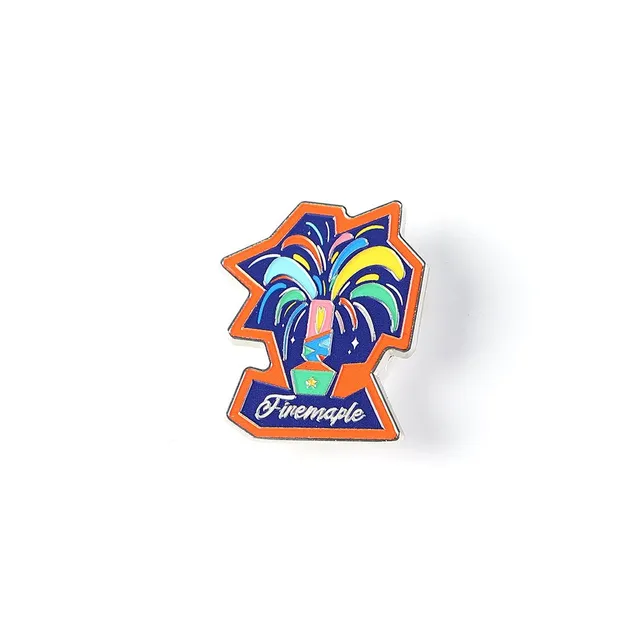 FireMaple Adventure Badge pin émail lanterne collector