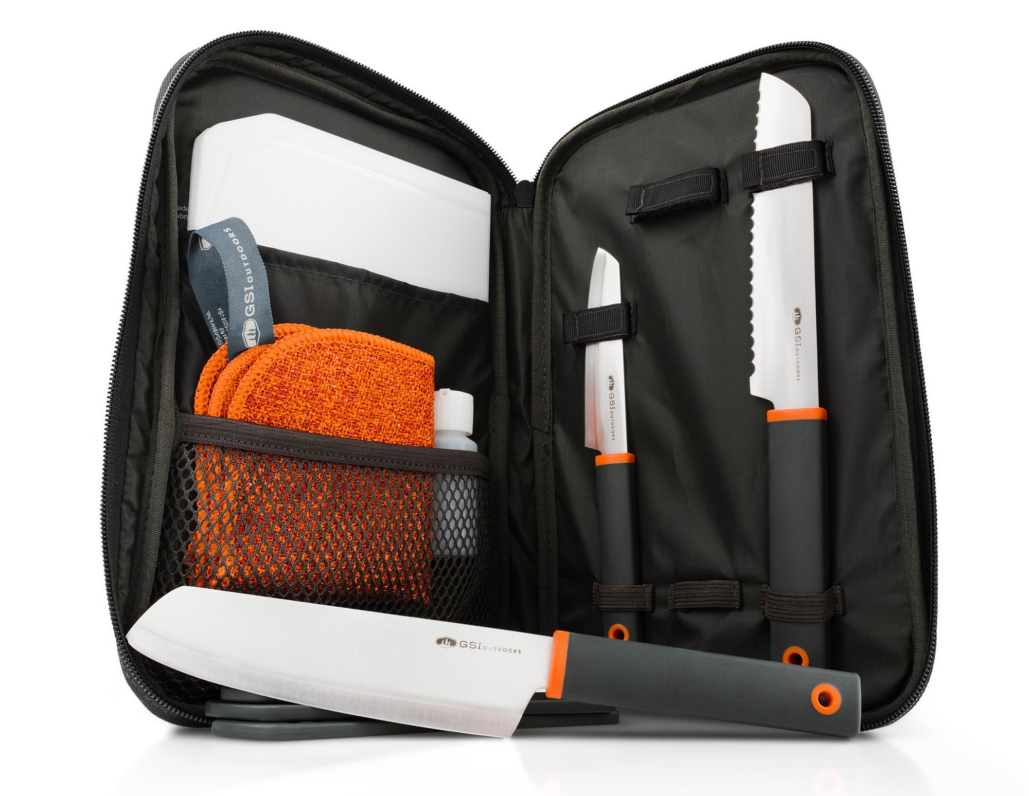 GSI Santoku set couteaux camping avec étui