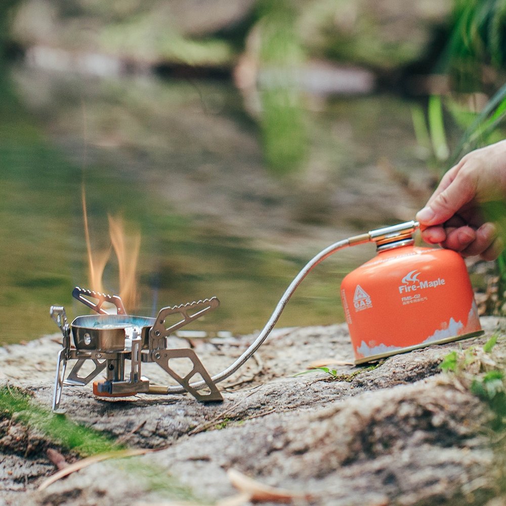 FireMaple FMS-125 réchaud gaz déporté piezo 4 kW