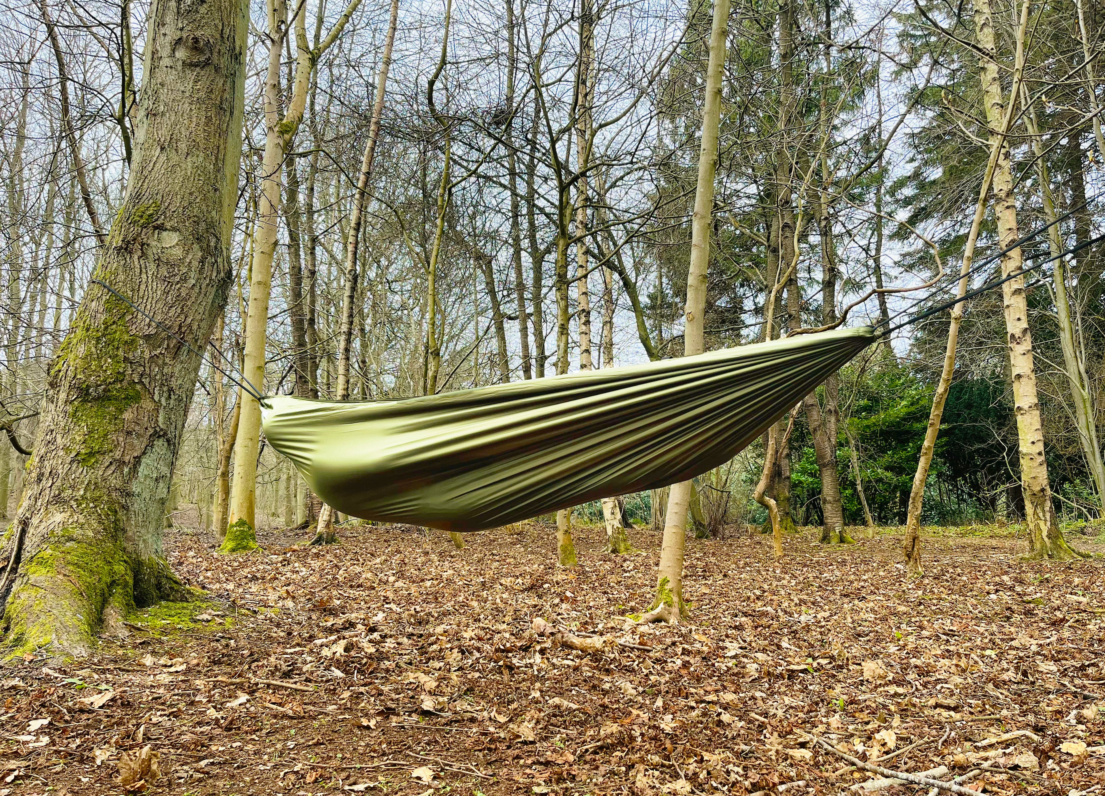 DD Recycled Hamac camping Olive Drab double couche recyclé