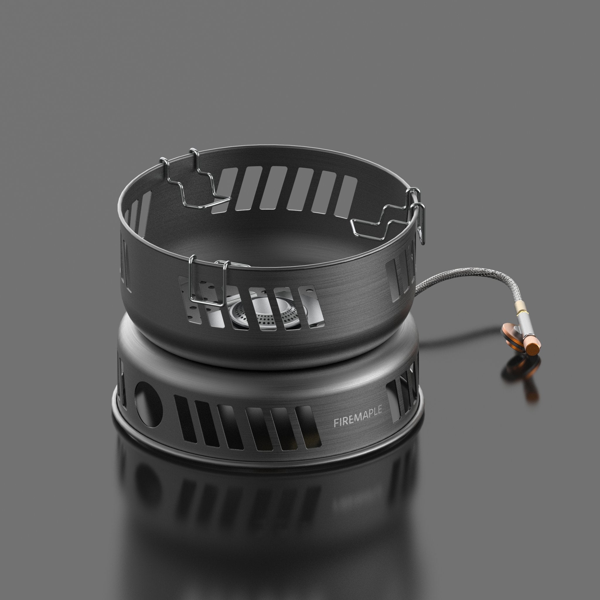 FireMaple kit popote camping avec réchaud gaz 3 kW