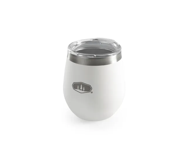GSI Glacier verre isotherme inox 236 ml blanc