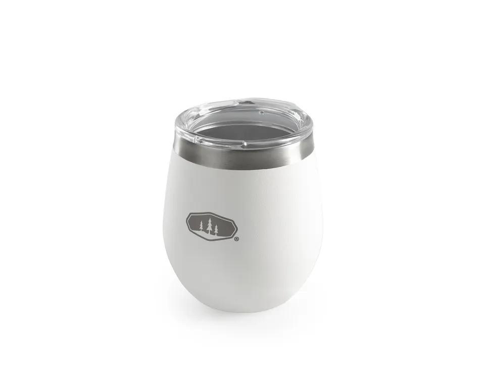 GSI Glacier verre isotherme inox 236 ml blanc