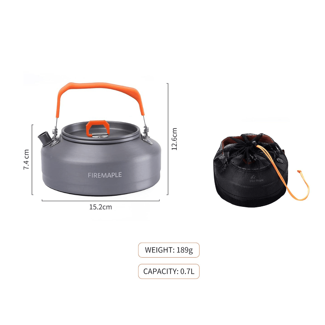 FireMaple Feast T3 bouilloire camping 0,8 L orange