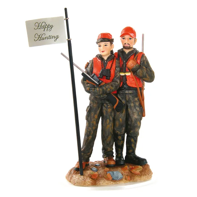 Gsi Outdoor Games Deer Hunting déco gâteau chasse résine